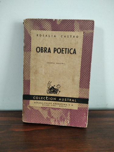 Obra Poética. Rosalía Castro