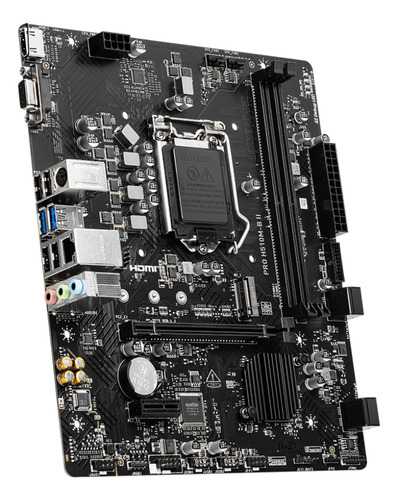 Tarjeta Madre Intel 10a Gen Lga1200 Ddr4 Msi Pro H510m-b Ii