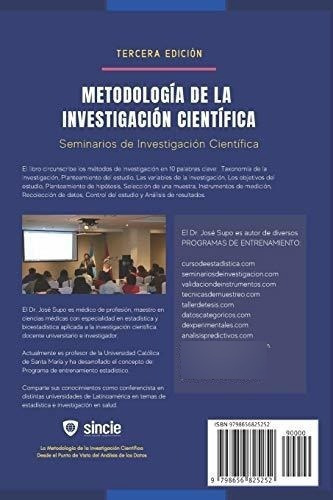 Metodologia De La Investigacion Cientifica Para.., de Supo, Dr. Jo. Editorial Independently Published en español