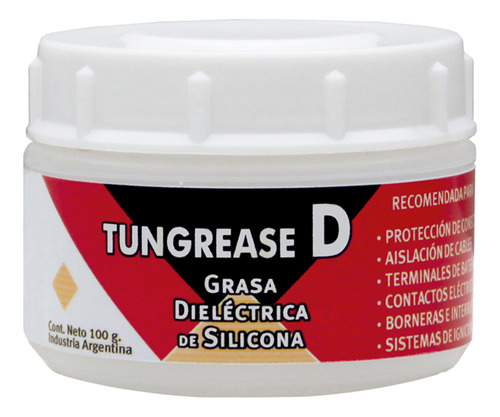 Grasa Dielectrica De Silicona Tungrease D Aislar 100g Delta