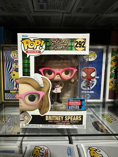 Funko Pop 292 Rocks Britney Spears Nycc