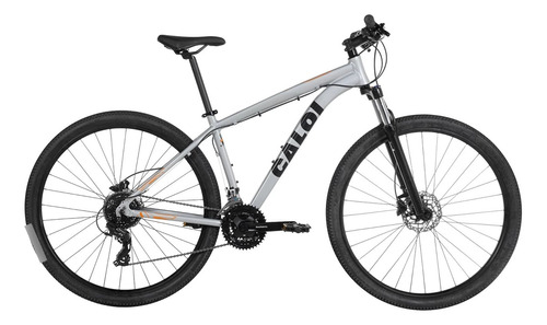 Bicicleta Caloi Explorer Sport 2023/24 Câmbio Shimano 24v Cor Alumínio Tamanho do quadro 19