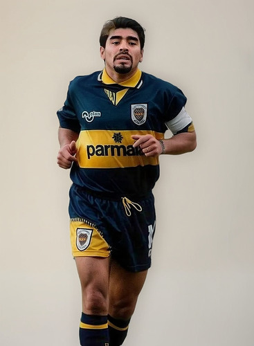 Camiseta Futbol Boca Retro Diego 1995 Aniversario