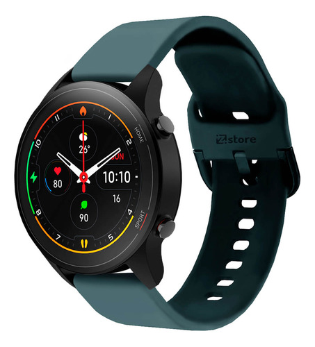 Correa Compatible Xiaomi Mi Watch Color Verde Dark Hb 22m