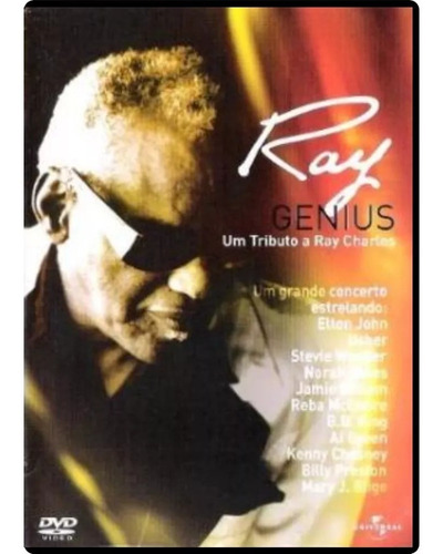 Dvd Genius - Um Tributo A Ray Charles - 2004 Original E Lac
