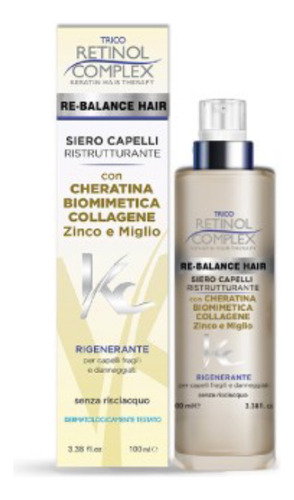 Serum Capilar Sem Enxague Queratina Biomimética E Colágeno