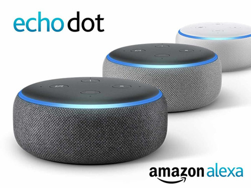 Imagen 5 de 6 de Amazon Echo Dot 3rd Gen con asistente virtual Alexa carbón 110V/240V