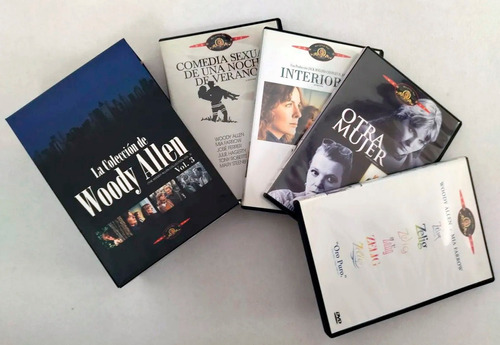 Colección Woody Allen Vol. 3 Dvd Interiores Otra Mujer Zelig