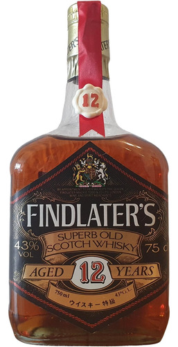 Whisky Antiguo Findlater's 12 Años 43% 750 Ml