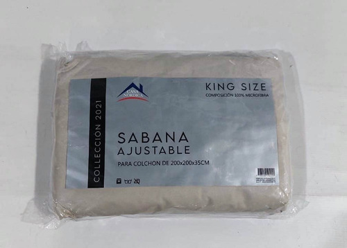 Sabana King Size Microfibra Casa Nordica