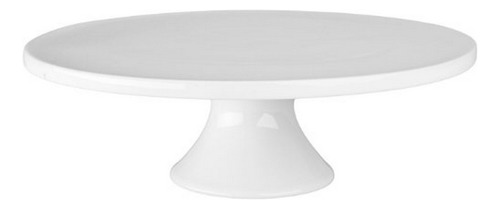 Soporte Para Pastel Redondo De Porcelana Blanca 12 