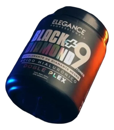 Elegance Decolorante Black Diamond Ácido Hialurónico 500gr