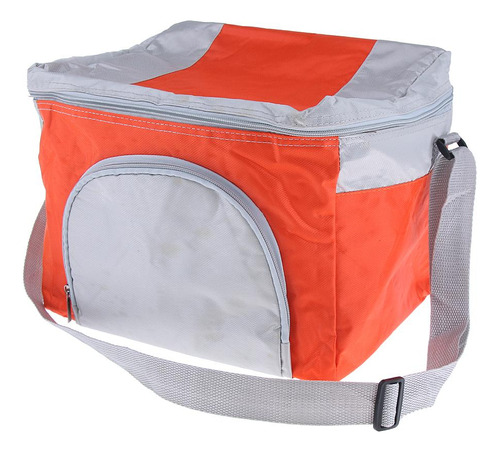 Bolso Para Alimentos Cool Bag Carrier Tote Naranja