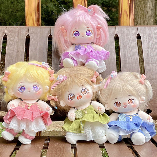 Conjunto De Falda De Princesa Con Ropa De Muñeca De Peluche