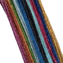 Comprar Limpia Pipas Lurex Motricidad Fina Manualidades Arte X 10
