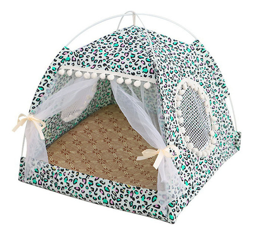 Carpa Plegable Para Mascotas, Lavable, Elegante Caseta Para