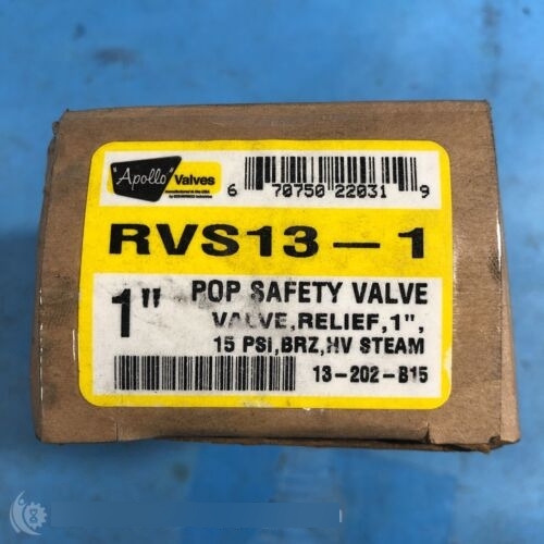Apollo 13-202-b-15 Rvs13-1 Low Pressure Safety Relief Va Oab