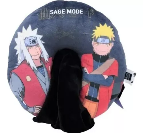 Almofada Pescoço Akatsuki Nuvens Micropérolas Oficial Naruto