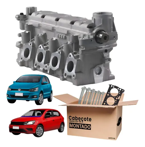 Cabeçote Do Motor Ea111 Gol G4 G5 G6 Novo Montado 1.0 8v