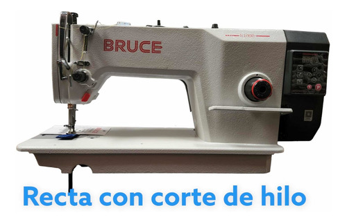 Maquina Recta Con Cortahilo Bruce Motor Servo