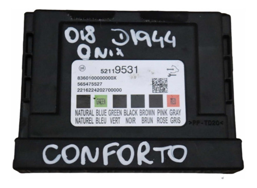 Modulo Conforto Ref:52119531 Onix 2018 D1944
