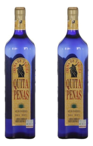 Pack De 2 Crema De Tequila Quita Penas 3 L