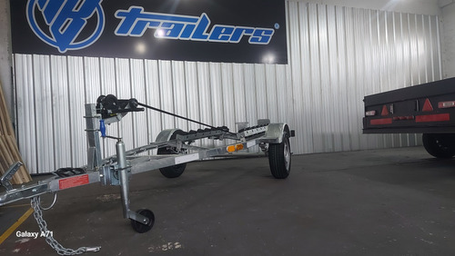 Trailer Homologado Para Moto De Agua Con Rolos. Galvanizado
