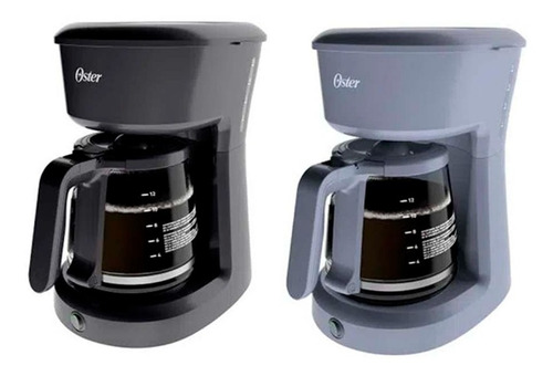 Cafetera Oster BVSTDCS12 semi automática gris de filtro 220V