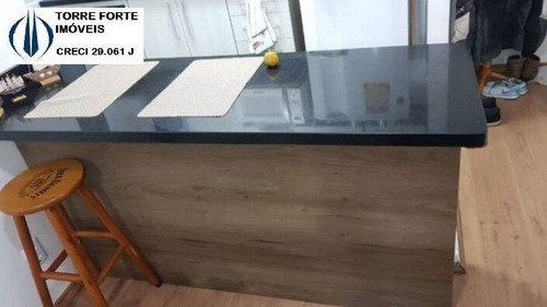 Imagem 6 de 15 de Lindo Apartamento Com 2 Dormitórios, Varanda Gourmet Na Vila Ema - 1873