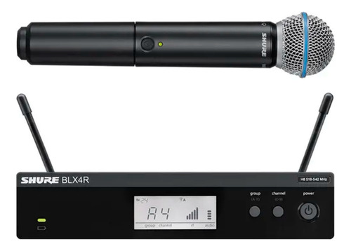 Microfone Shure Blx24rbr-beta58 -m15