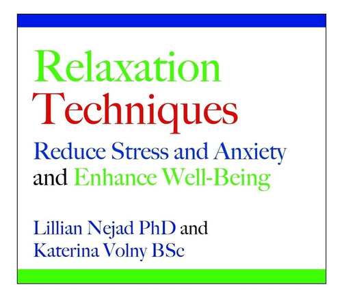 Livro: Técnicas De Relaxamento: Reduzir O Estresse E A Ansiedade E