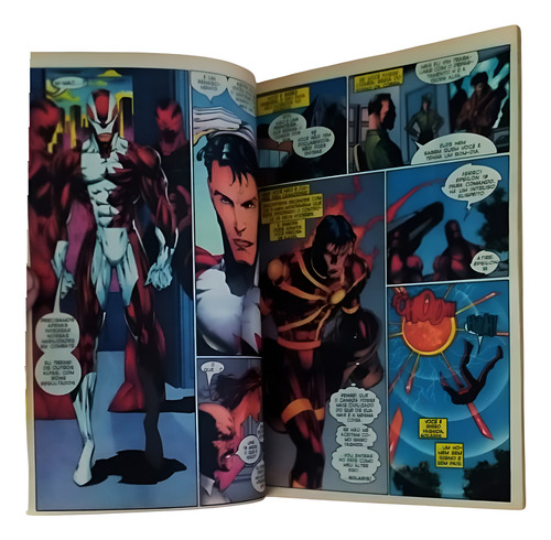 Coleção Especial Do Mês Completa Em 4 Edições C/ X-force, Excalibur. Tropa Alfa E Thunderbolts - Editora Abril Em Português, 1999 (Usado)