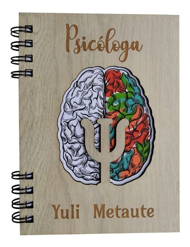 Cuaderno Psicología Personalizado Con Nombre 19x14cm | MercadoLibre
