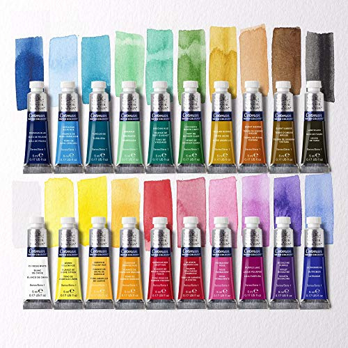 Winsor & Newton Cotman Watercolour-20 X 5ml Tube Set, 12 Cou