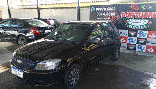 Imagem 3 de 11 de Chevrolet Gm Celta Ls 1.0 Preto 2012