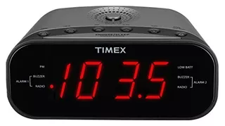 T231gy Radio Reloj Despertador Dual Am / Fm Pantalla Ro...