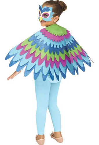 Capa Pavo Real Infantil