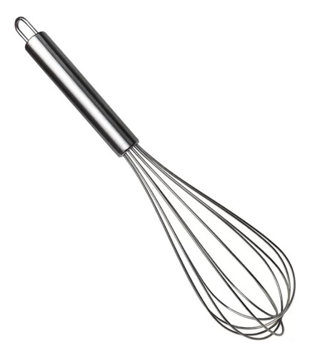 Batedeira De Ovos Clara Misturador Manual Inox 26 Cm Cozinha Cor Cinza Frequência N/A N/A