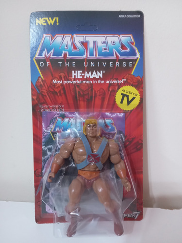 Super7 No Mattel Motu Masters Universe Neo Vintage He-man