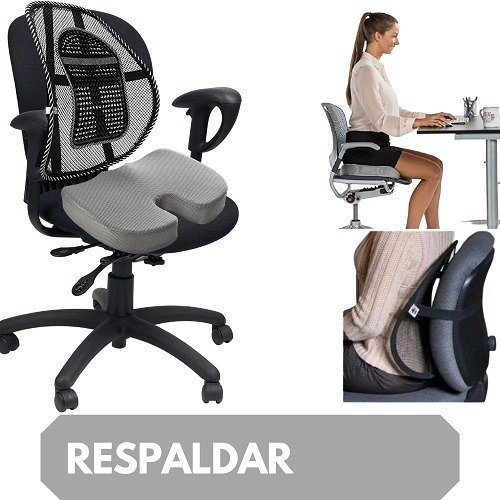 Respaldar Lumbar Antirestrés Ergonómico Auto Oficina Casa