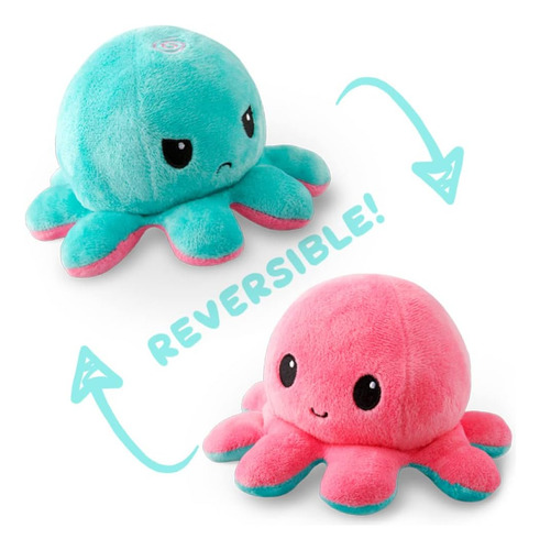 Teeturtle - The Original Reversible Octopus Peluche - Pin...