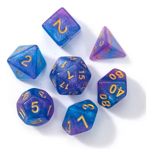 comprar Juego De Dados Poliédricos Y Dados Para Mesa De 7 Dados Trpg