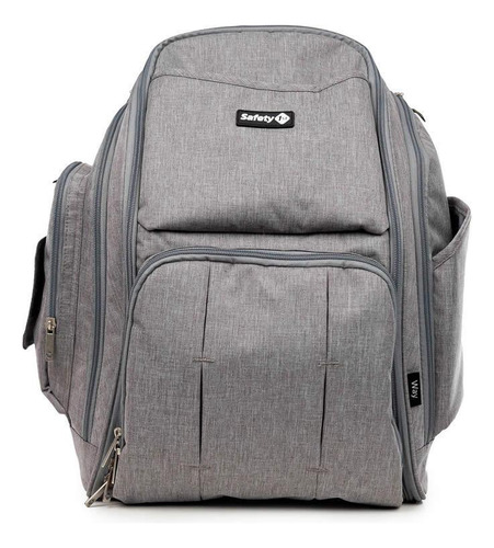Mochila Maternidade Way Cor Grey Safety | Prática E Versátil