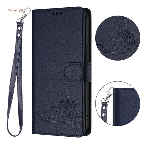 Bonita Funda De Piel De Gato Para Cubot Note 40/p50/a10/a20/a30/max 5 Para Mujer, Bonita E Impermeable