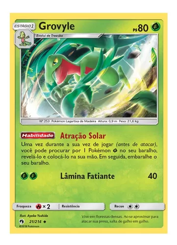 Kit Pokémon Sceptile Grovyle Treecko Tempestade Celestial