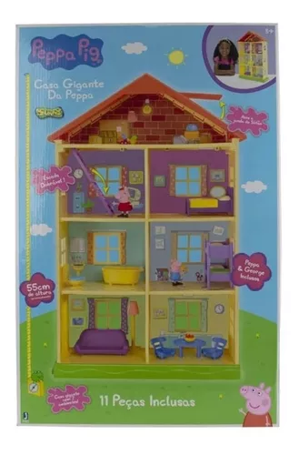 Casa Gigante da Peppa Pig - 55 cm - Sunny - Casinha Infantil