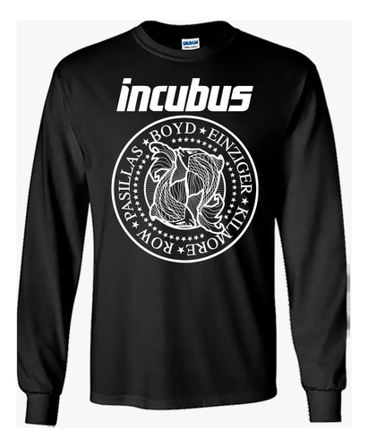 Incubus Playera Manga Larga D10