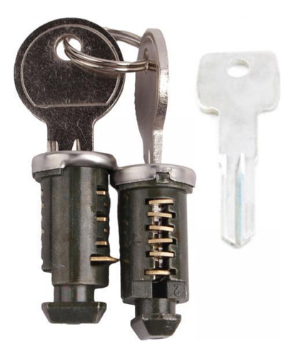 2 Lock Cylindes - Cerraduras Para Portaequipajes De Techo,