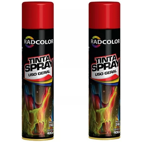 Kit 2 Tinta Spray Todas As Cores 400 Ml E Automotivo 