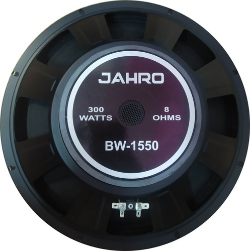 Woofer Jahro Bw-1550 15 Pulgadas 500 Watts Parlante Chapa 